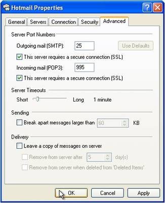 MS Outlook Express